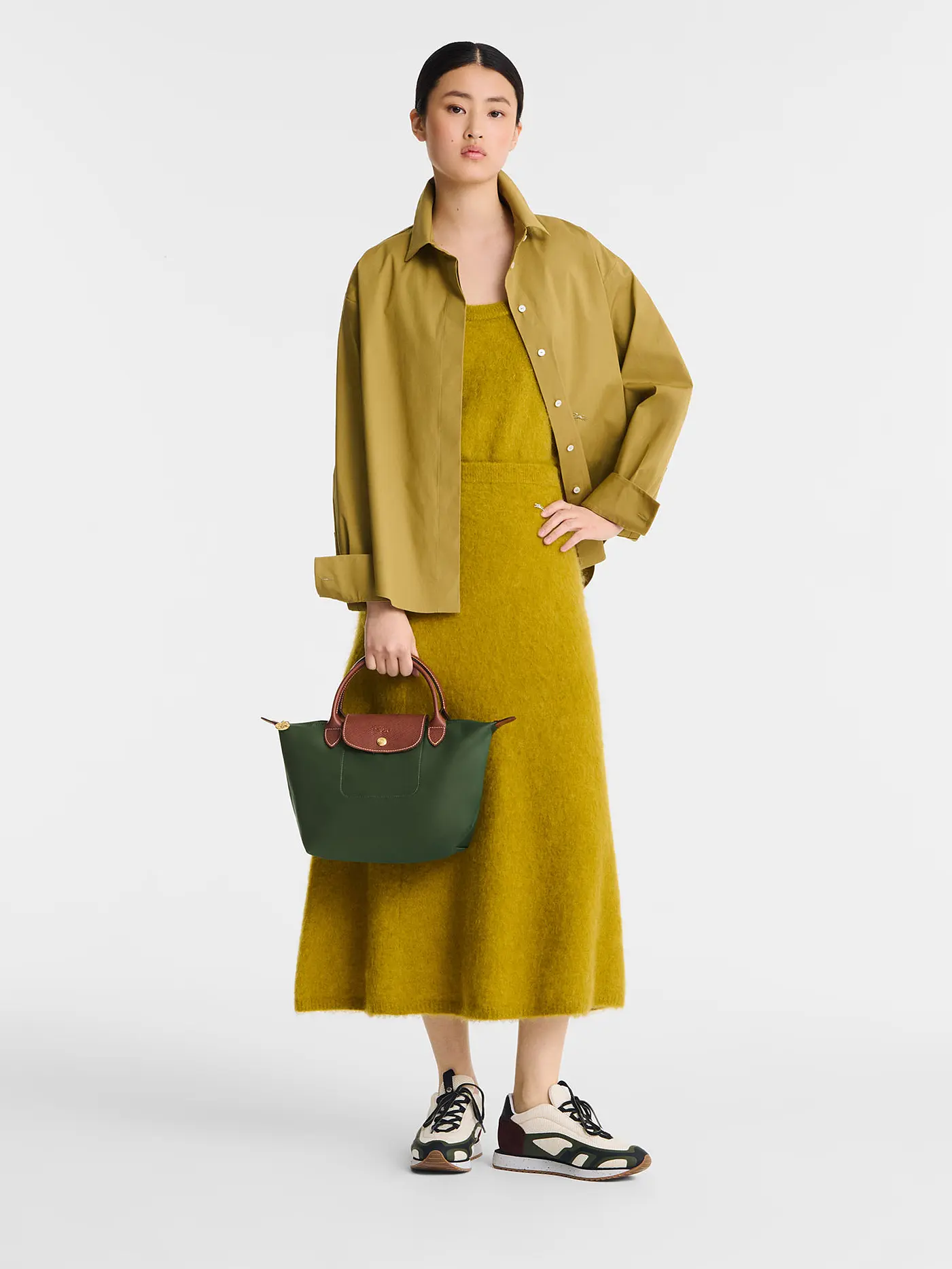 LONGCHAMP | Le Pliage Original Handtasche Small, Vert Anglais | 